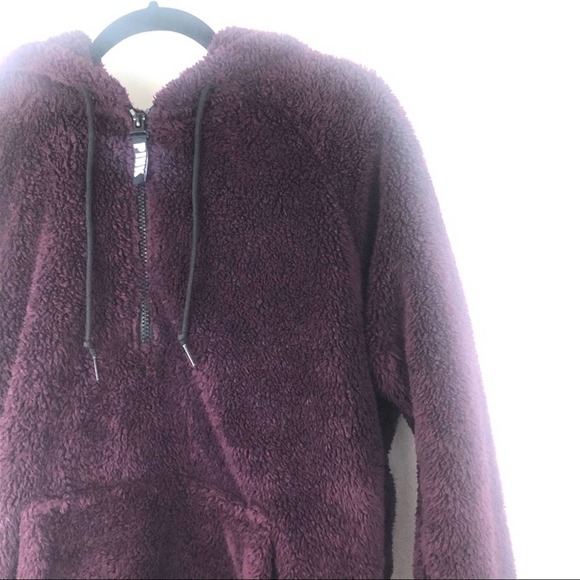 Victoria’s Secret PINK Teddy Half Zip Small Hoodie - Picture 7 of 12